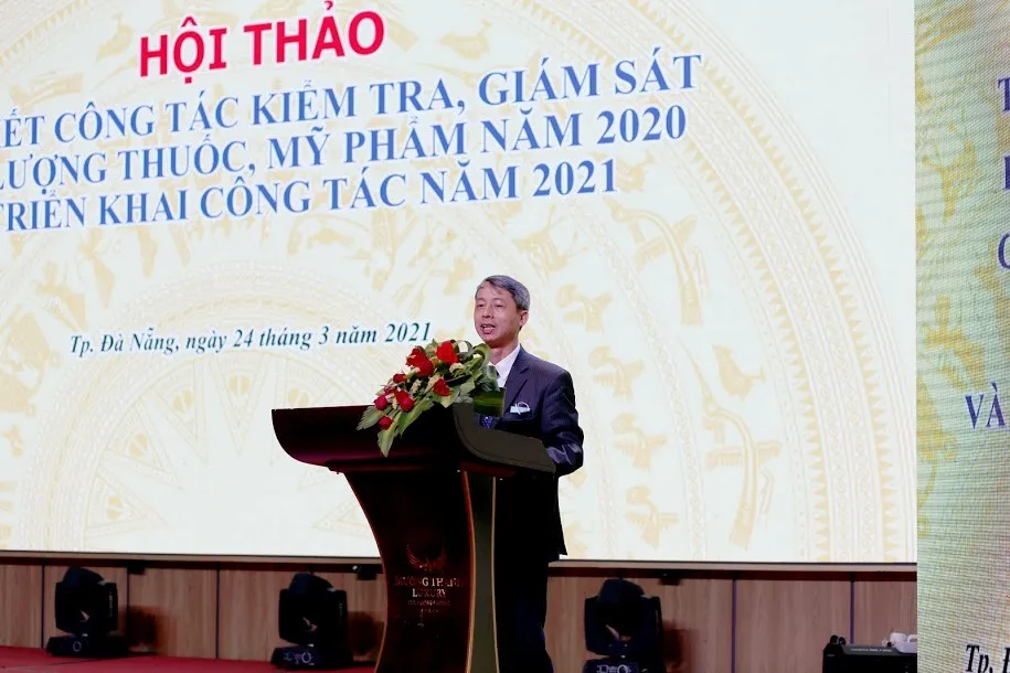 Hội thảo công tác Kiểm tra, giám sát chất lượng thuốc, mỹ phẩm năm 2020 và Triển khai công tác năm 2021