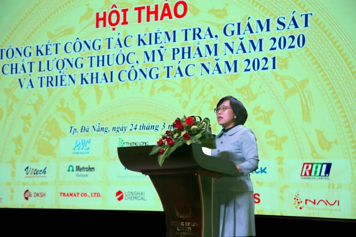 Hội thảo công tác Kiểm tra, giám sát chất lượng thuốc, mỹ phẩm năm 2020 và Triển khai công tác năm 2021