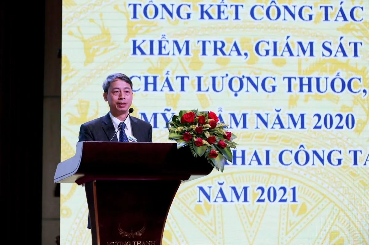 Hội thảo công tác Kiểm tra, giám sát chất lượng thuốc, mỹ phẩm năm 2020 và Triển khai công tác năm 2021