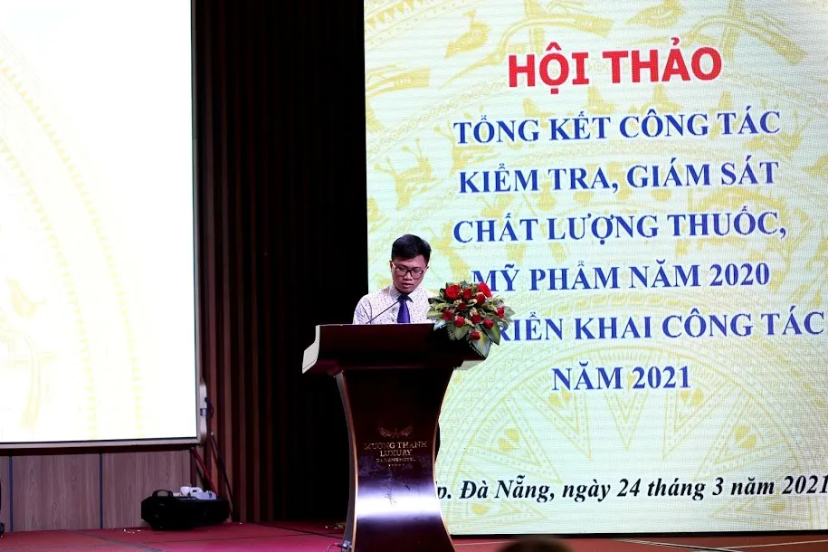 Hội thảo công tác Kiểm tra, giám sát chất lượng thuốc, mỹ phẩm năm 2020 và Triển khai công tác năm 2021
