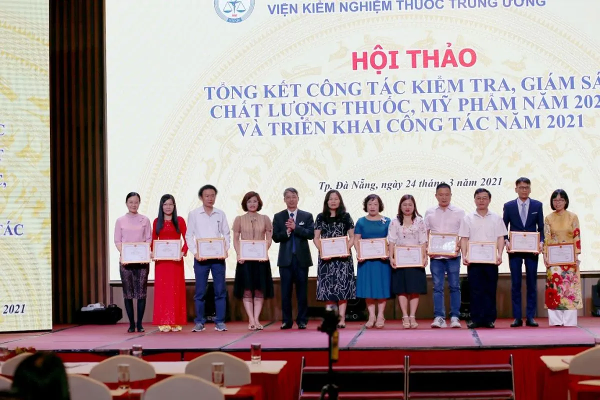 Hội thảo công tác Kiểm tra, giám sát chất lượng thuốc, mỹ phẩm năm 2020 và Triển khai công tác năm 2021