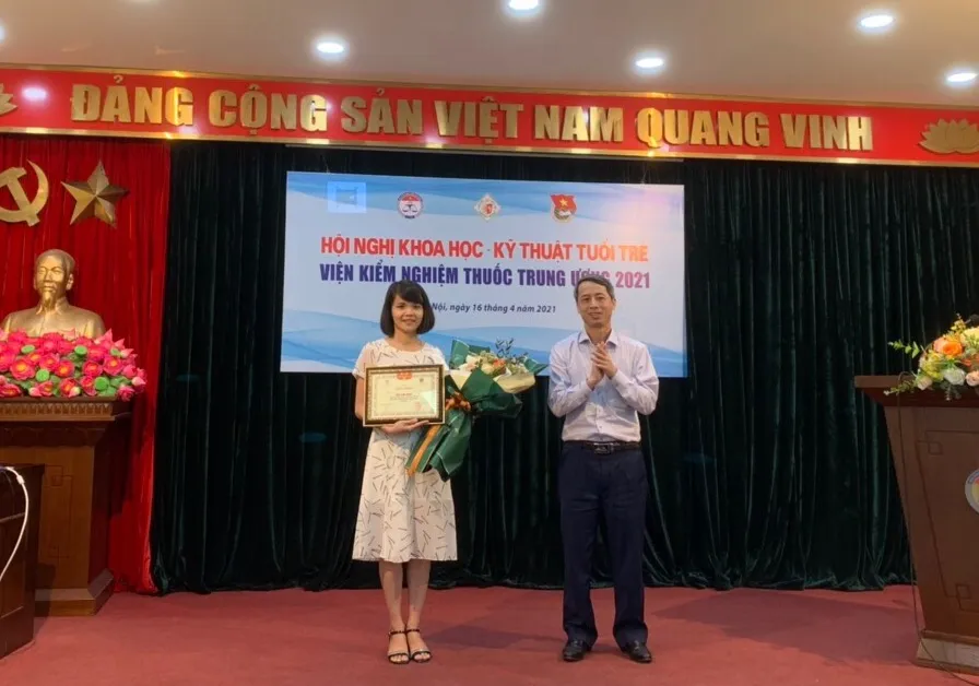 Hội nghị Khoa học - Kỹ thuật tuổi trẻ Viện Kiểm nghiệm thuốc Trung ương năm 2021