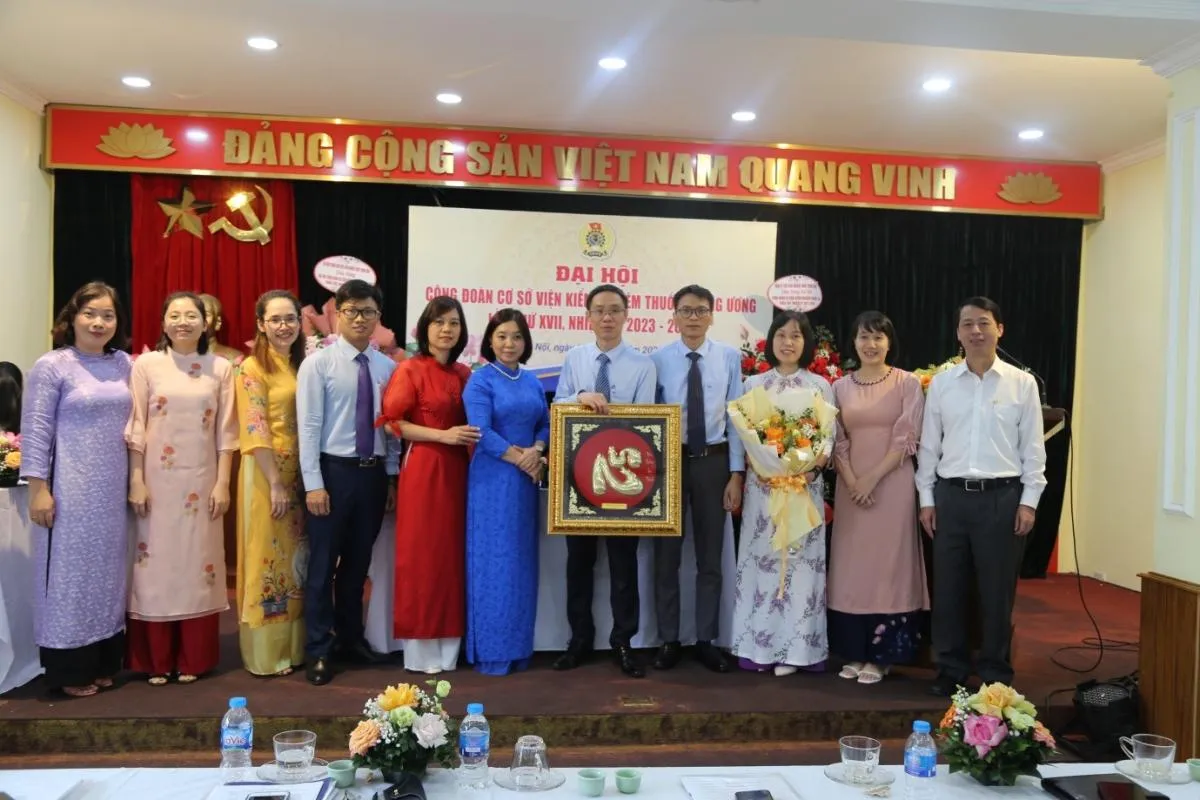 Đại hội Công đoàn cơ sở Viện Kiểm nghiệm thuốc Trung ương lần thứ XVII, nhiệm kỳ 2023 – 2028