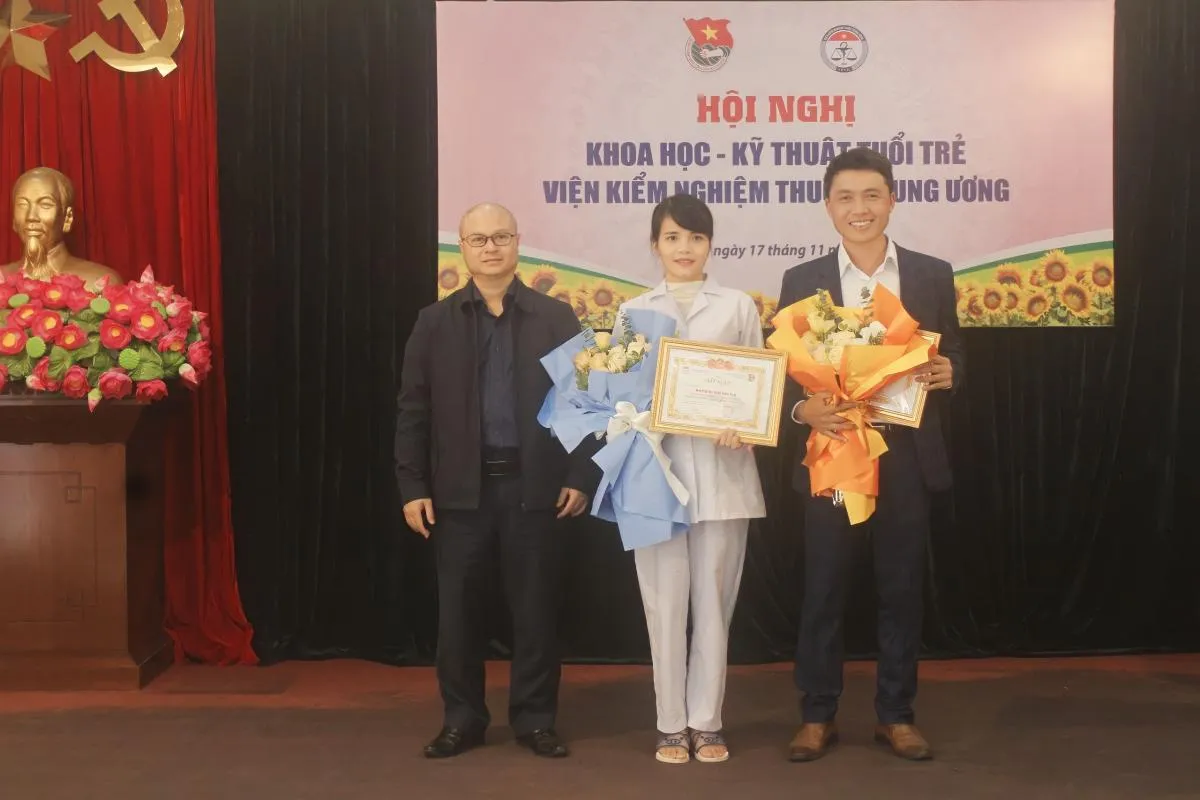 Hội nghị Khoa học - Kỹ thuật tuổi trẻ Viện Kiểm nghiệm thuốc Trung ương 2023