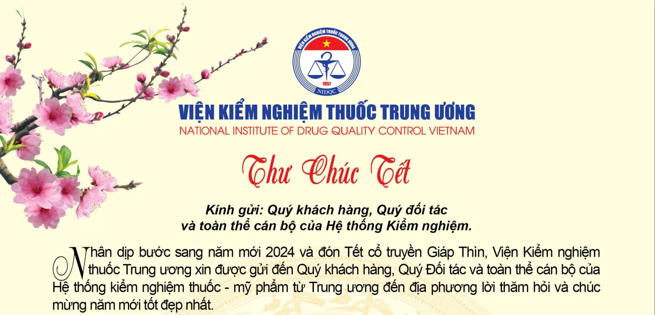 THƯ CHÚC TẾT GIÁP THÌN