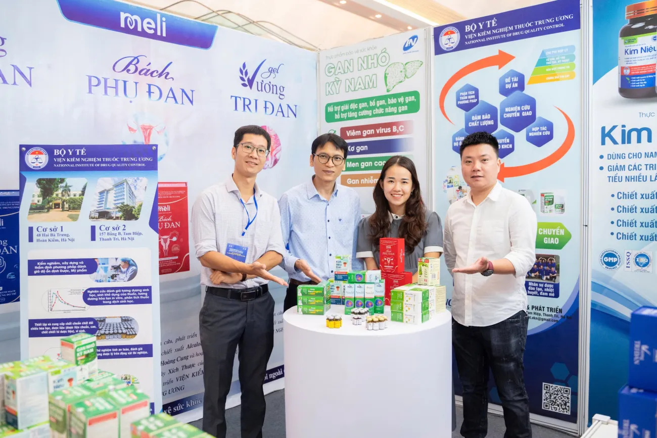 Viện Kiểm nghiệm thuốc Trung ương tham dự "Kết nối Công nghệ và Đổi mới sáng tạo 2024"