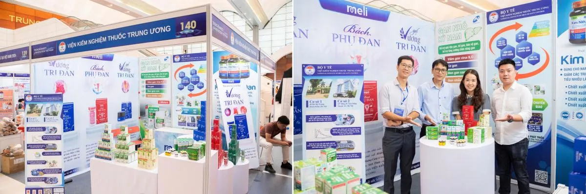 Viện Kiểm nghiệm thuốc Trung ương tham dự "Kết nối Công nghệ và Đổi mới sáng tạo 2024"