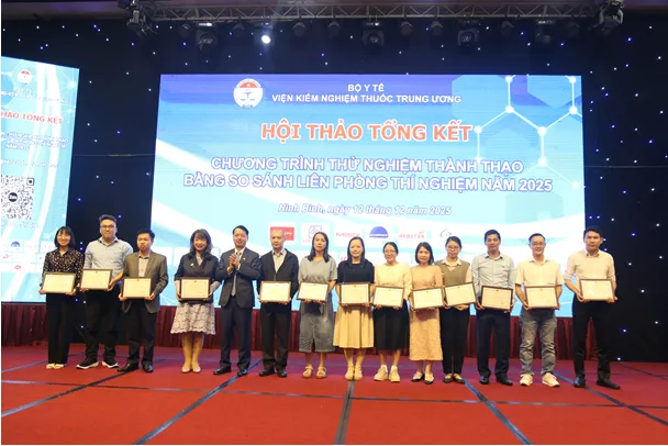 Hội thảo tổng kết Chương trình Thử nghiệm thành thạo bằng so sánh liên phòng thí nghiệm 2025